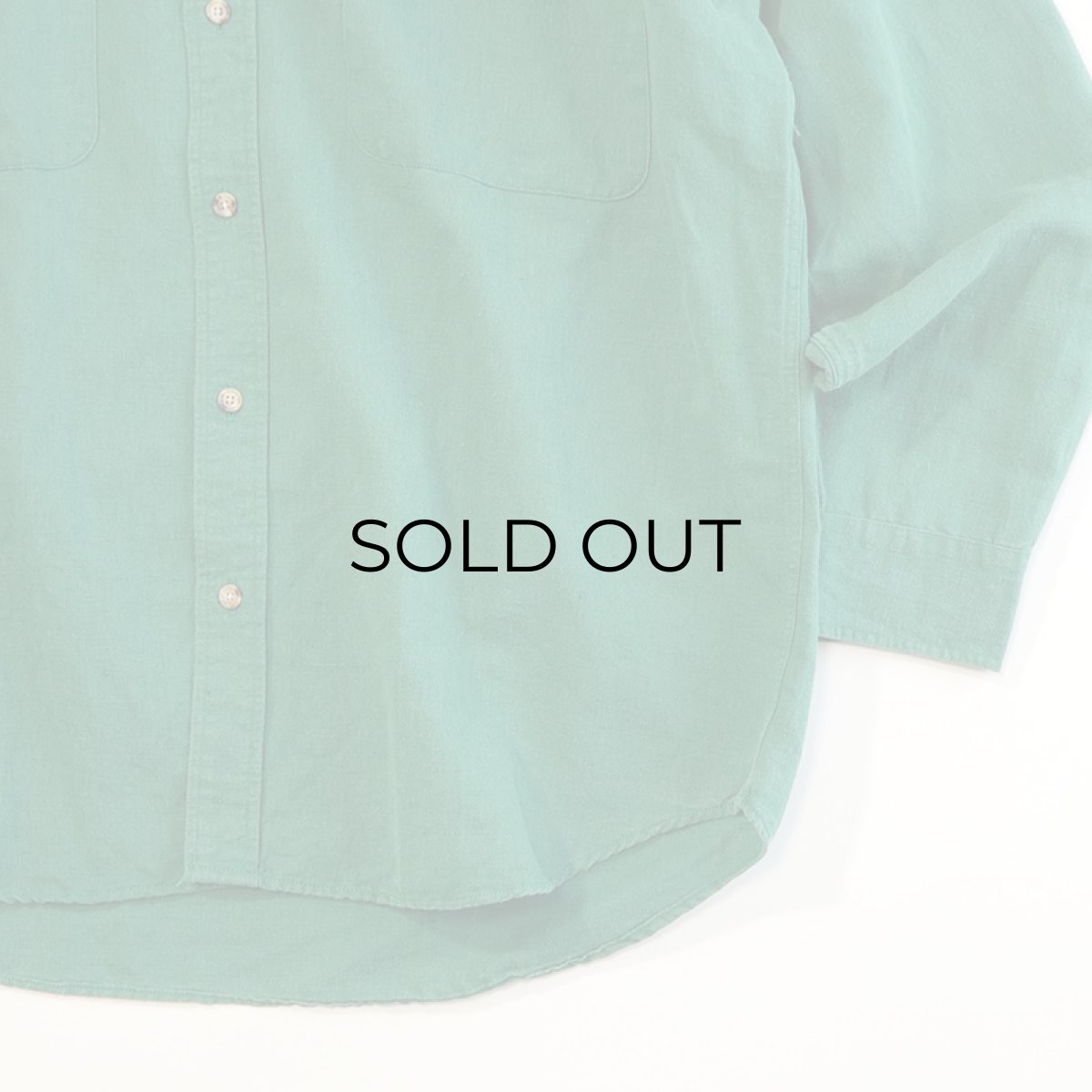 画像4: 80's BANANA REPUBLIC LINEN COTTON SHIRT (4)