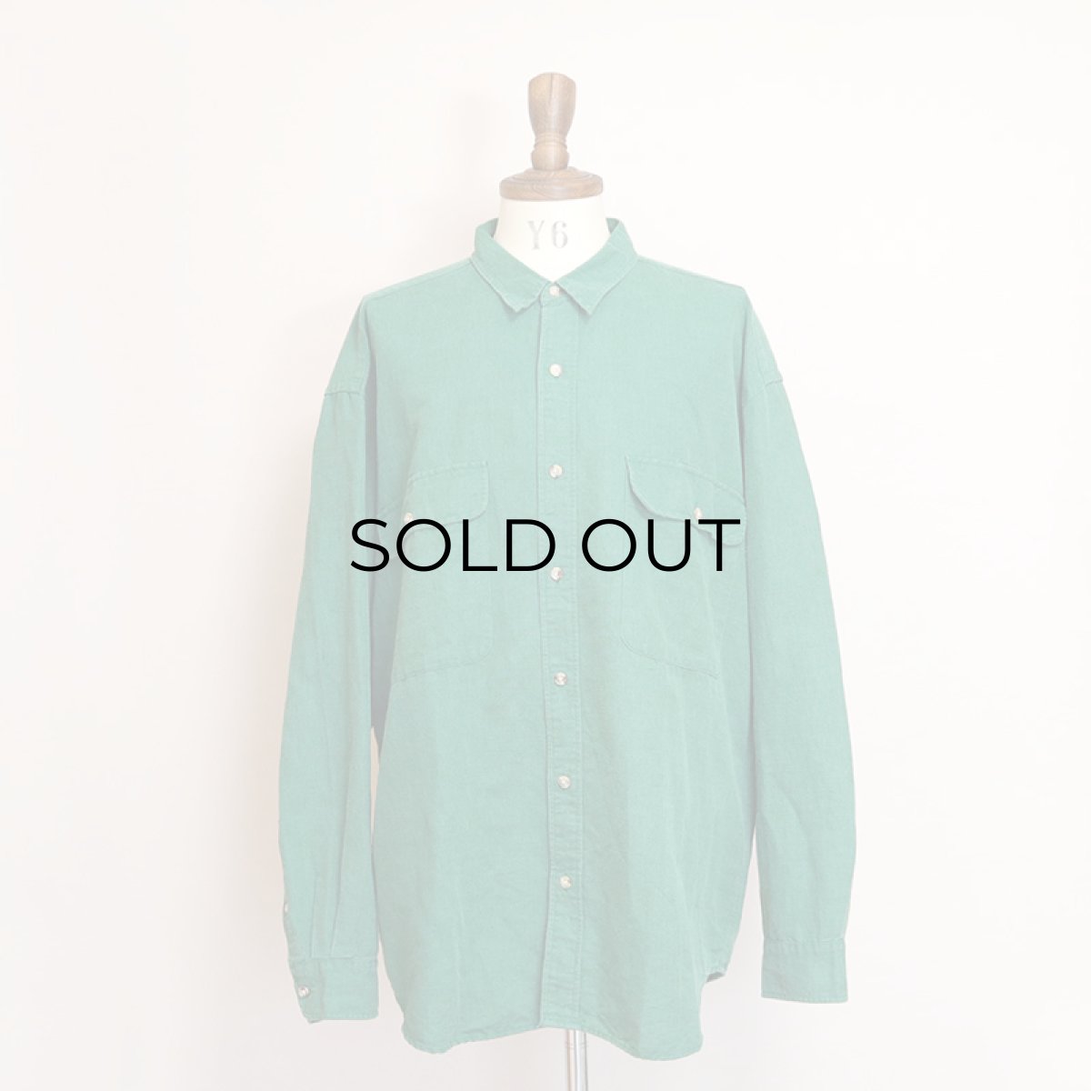 画像7: 80's BANANA REPUBLIC LINEN COTTON SHIRT (7)