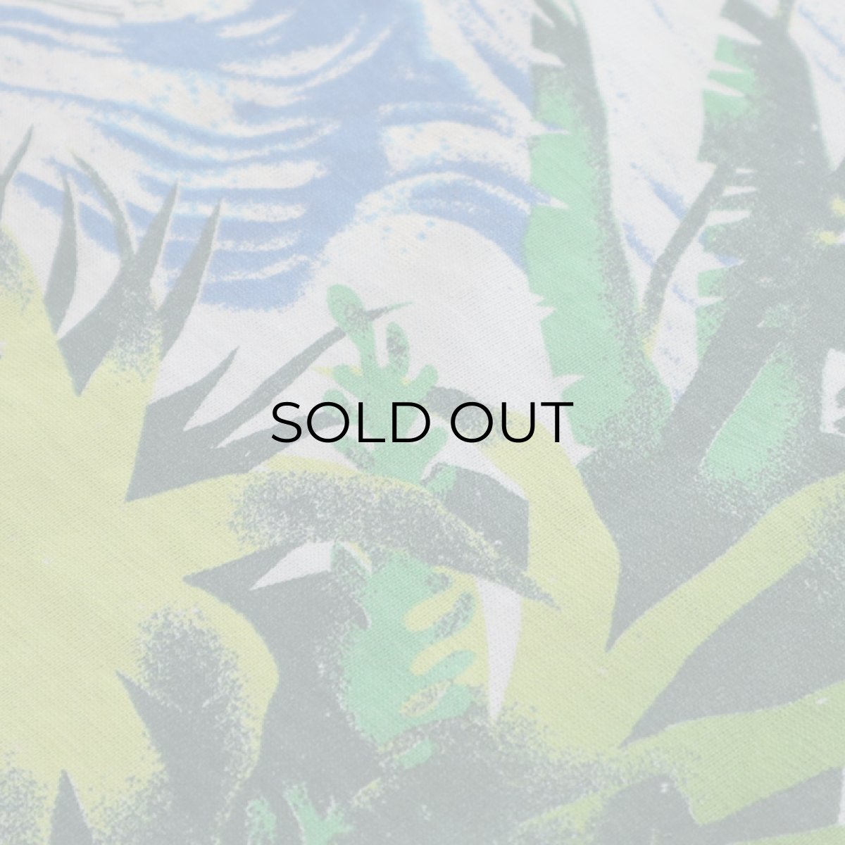 画像7: 70's Ocean Pacific COTTON W-PRINT S/S TEE "PALM TREE" (7)