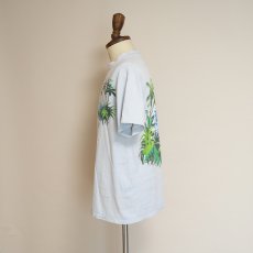 画像16: 70's Ocean Pacific COTTON W-PRINT S/S TEE "PALM TREE" (16)