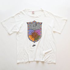 画像1: 90's NIKE COTTON PRINT S/S TEE "BARCELONA" (1)