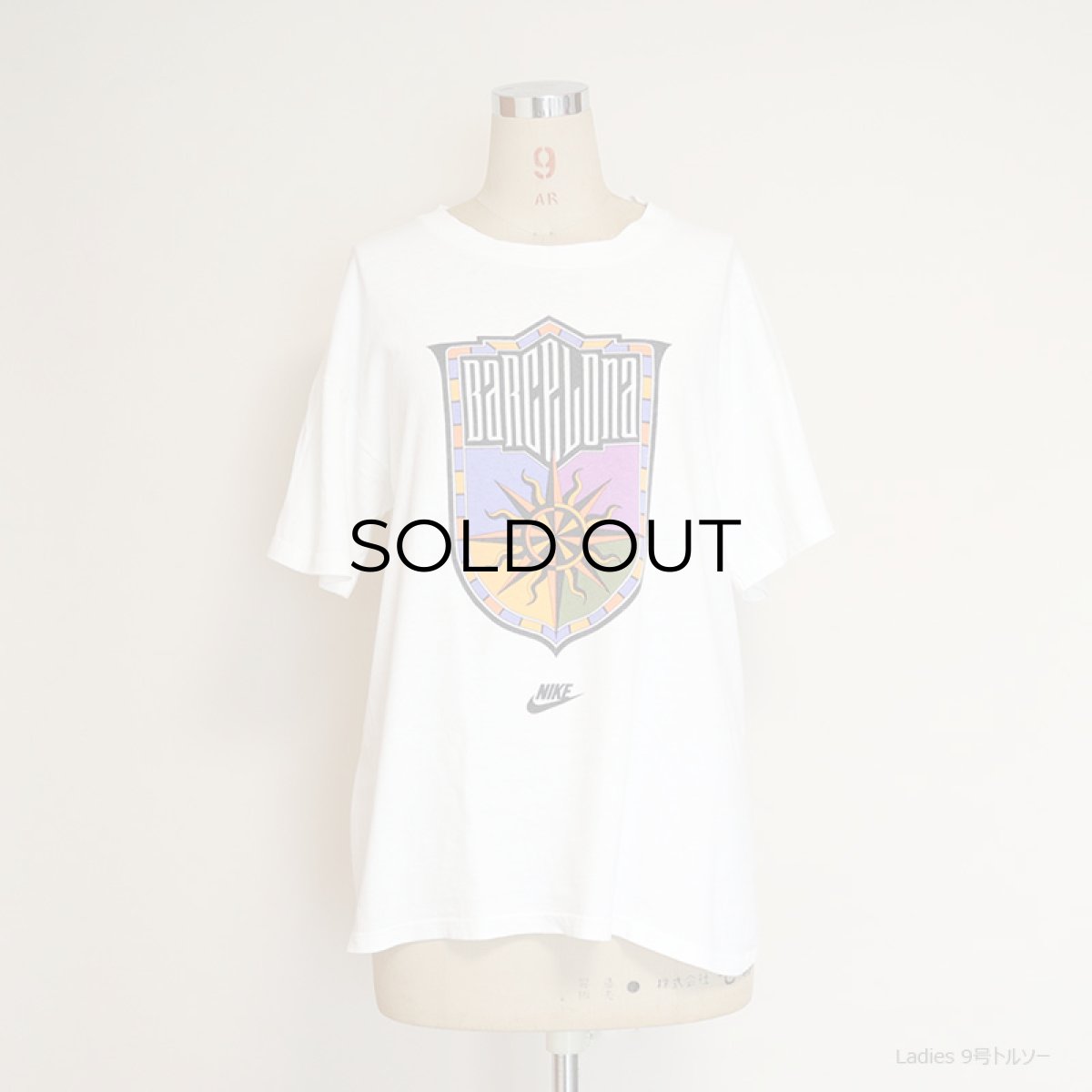 画像8: 90's NIKE COTTON PRINT S/S TEE "BARCELONA" (8)