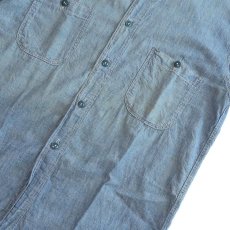 画像4: 40's-50's US NAVY COTTON CHAMBRAY WORK SHIRT (4)