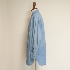 画像13: 40's-50's US NAVY COTTON CHAMBRAY WORK SHIRT (13)