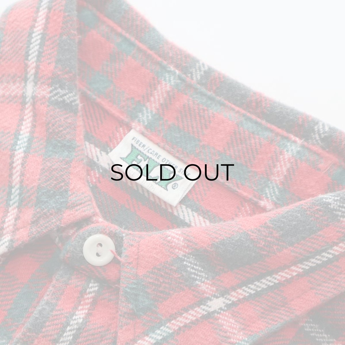 画像5: 70's ELY COTTON CHECK HEAVY FLANNEL SHIRT (5)