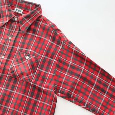 画像3: 70's ELY COTTON CHECK HEAVY FLANNEL SHIRT (3)