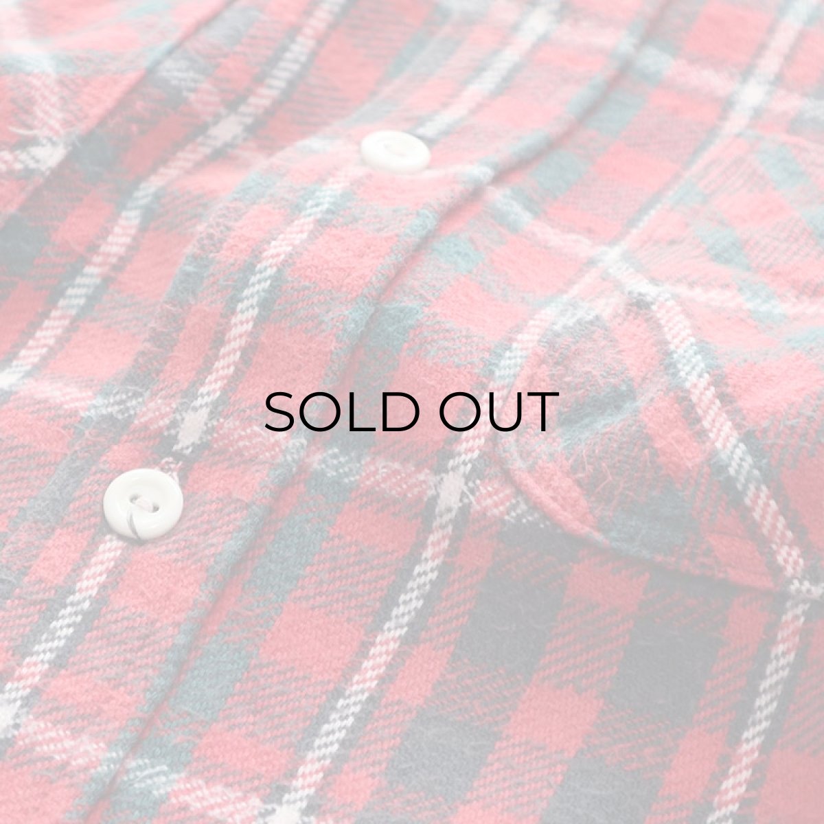 画像6: 70's ELY COTTON CHECK HEAVY FLANNEL SHIRT (6)