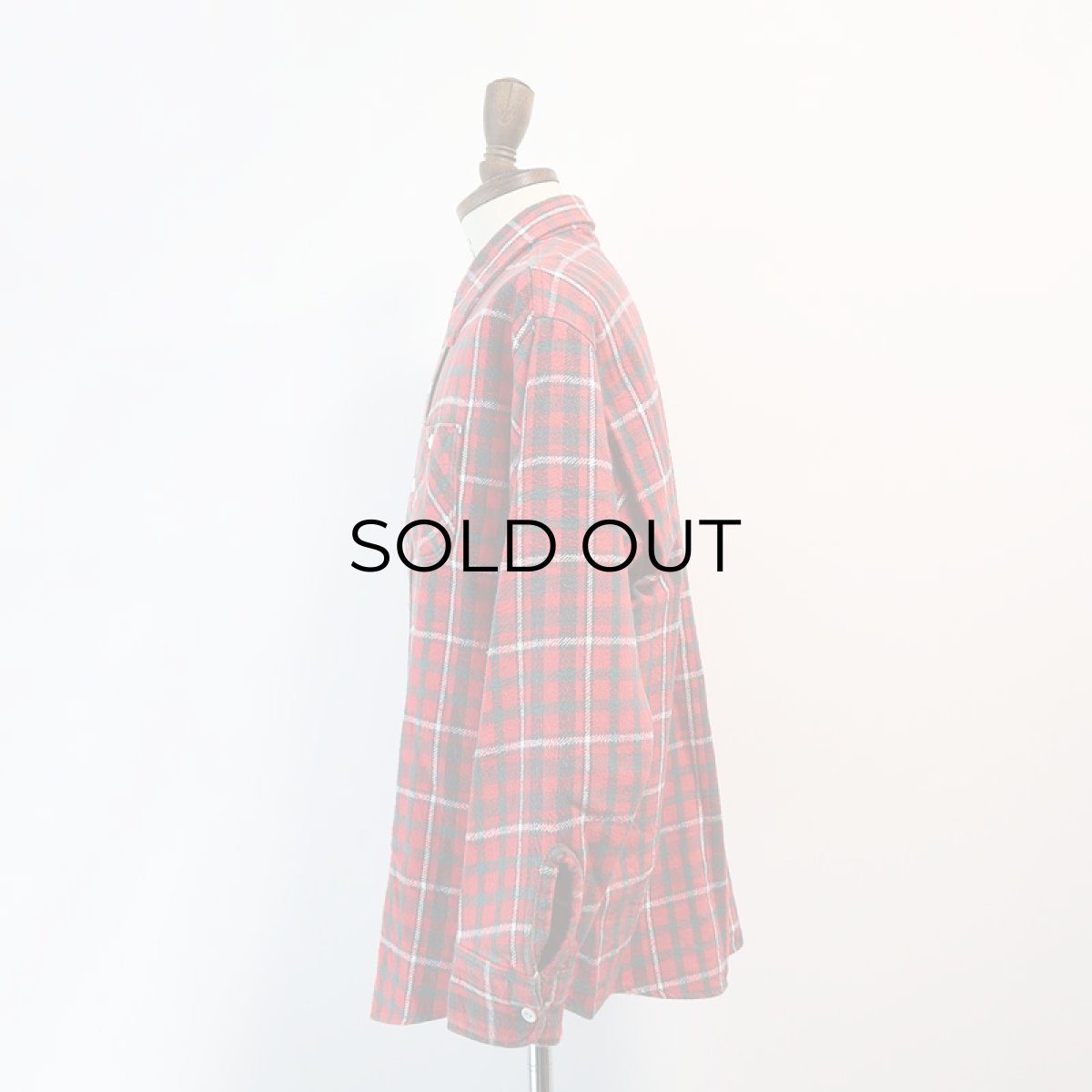 画像9: 70's ELY COTTON CHECK HEAVY FLANNEL SHIRT (9)