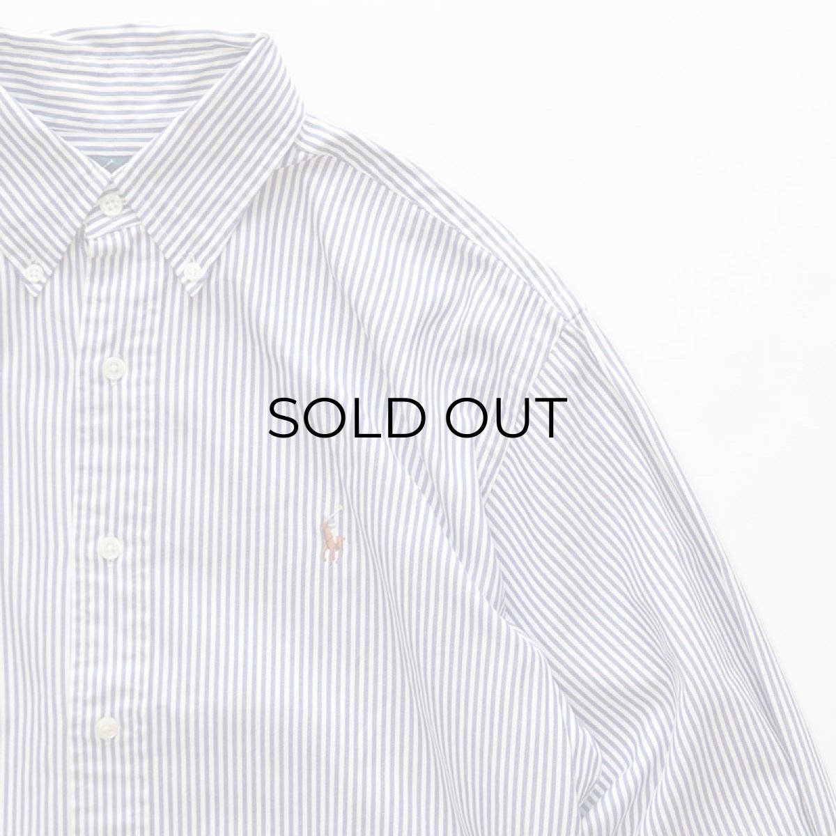 画像3: Ralph Lauren COTTON STRIPE B/D SHIRT (3)