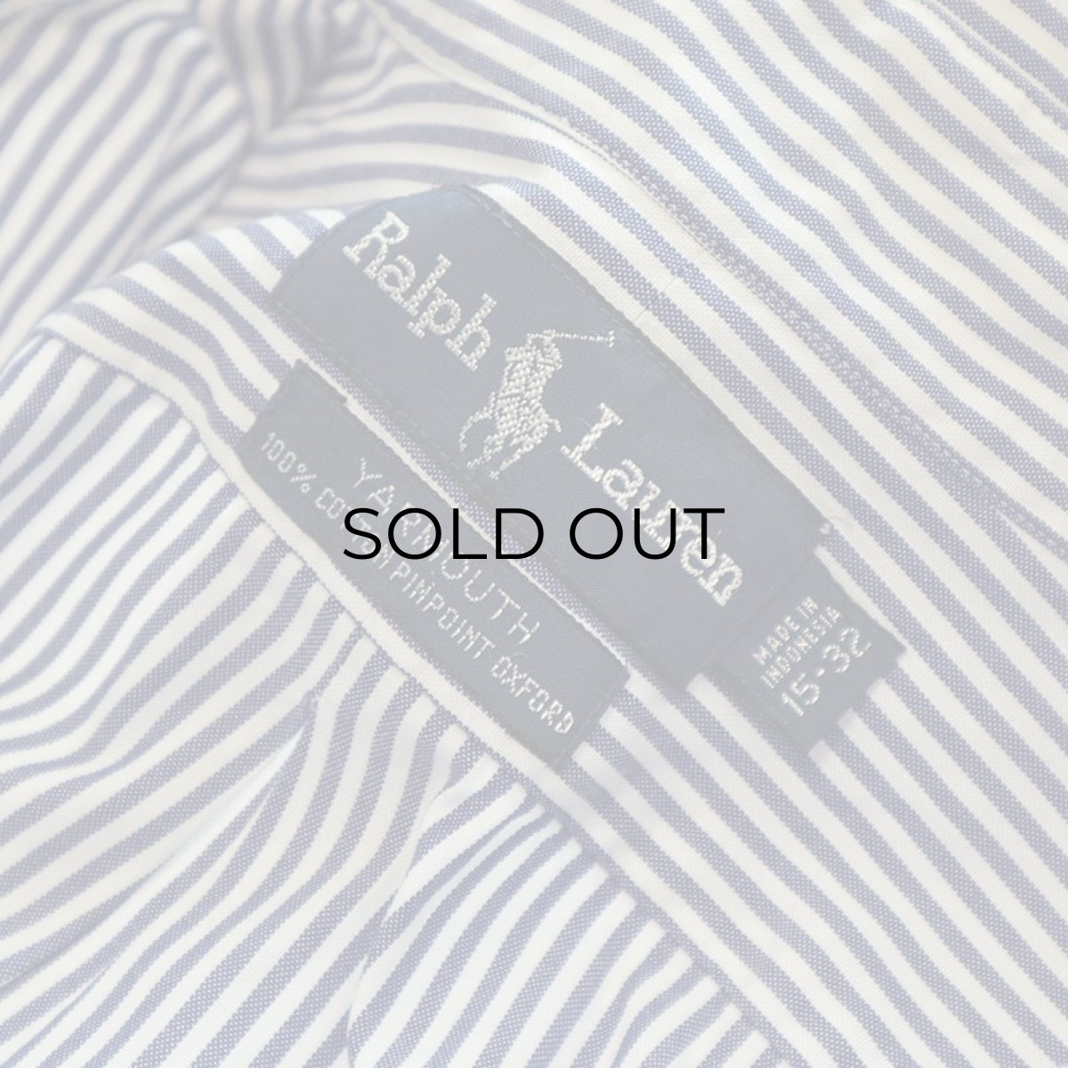 画像7: Ralph Lauren COTTON STRIPE B/D SHIRT (7)