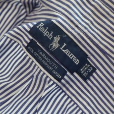 画像7: Ralph Lauren COTTON STRIPE B/D SHIRT (7)