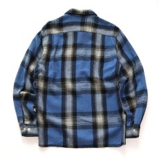 画像2: 50's TOWNCRAFT WOOL CHECK BOX SHIRT (2)