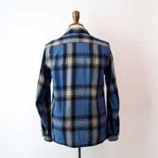 画像14: 50's TOWNCRAFT WOOL CHECK BOX SHIRT (14)