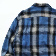 画像9: 50's TOWNCRAFT WOOL CHECK BOX SHIRT (9)