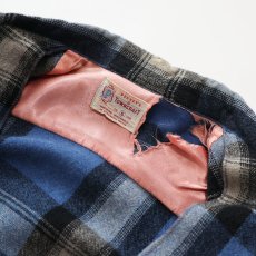 画像10: 50's TOWNCRAFT WOOL CHECK BOX SHIRT (10)