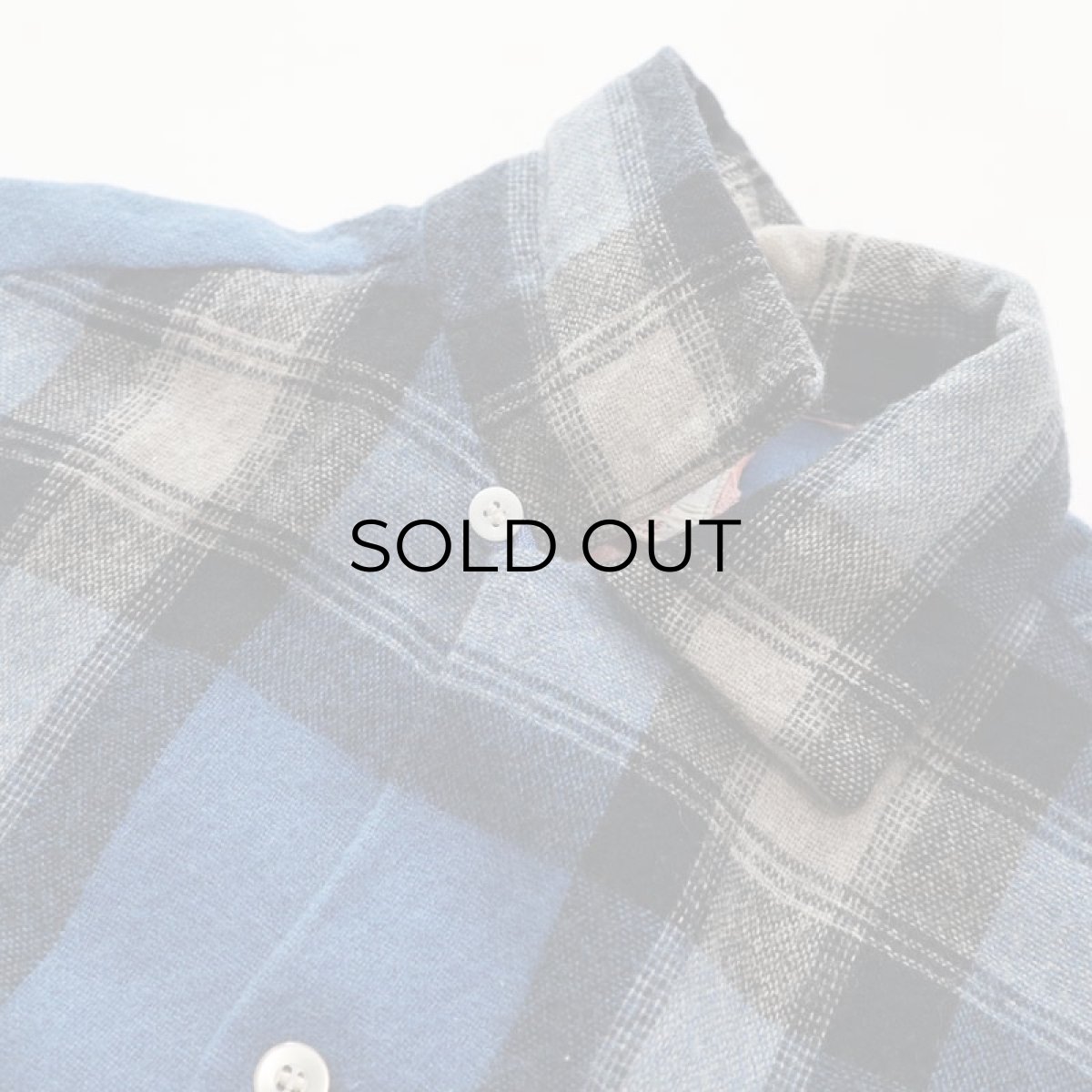 画像5: 50's TOWNCRAFT WOOL CHECK BOX SHIRT (5)
