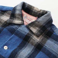 画像4: 50's TOWNCRAFT WOOL CHECK BOX SHIRT (4)