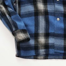 画像3: 50's TOWNCRAFT WOOL CHECK BOX SHIRT (3)