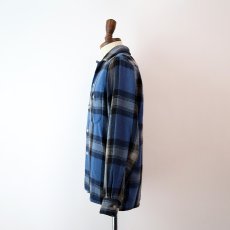 画像13: 50's TOWNCRAFT WOOL CHECK BOX SHIRT (13)