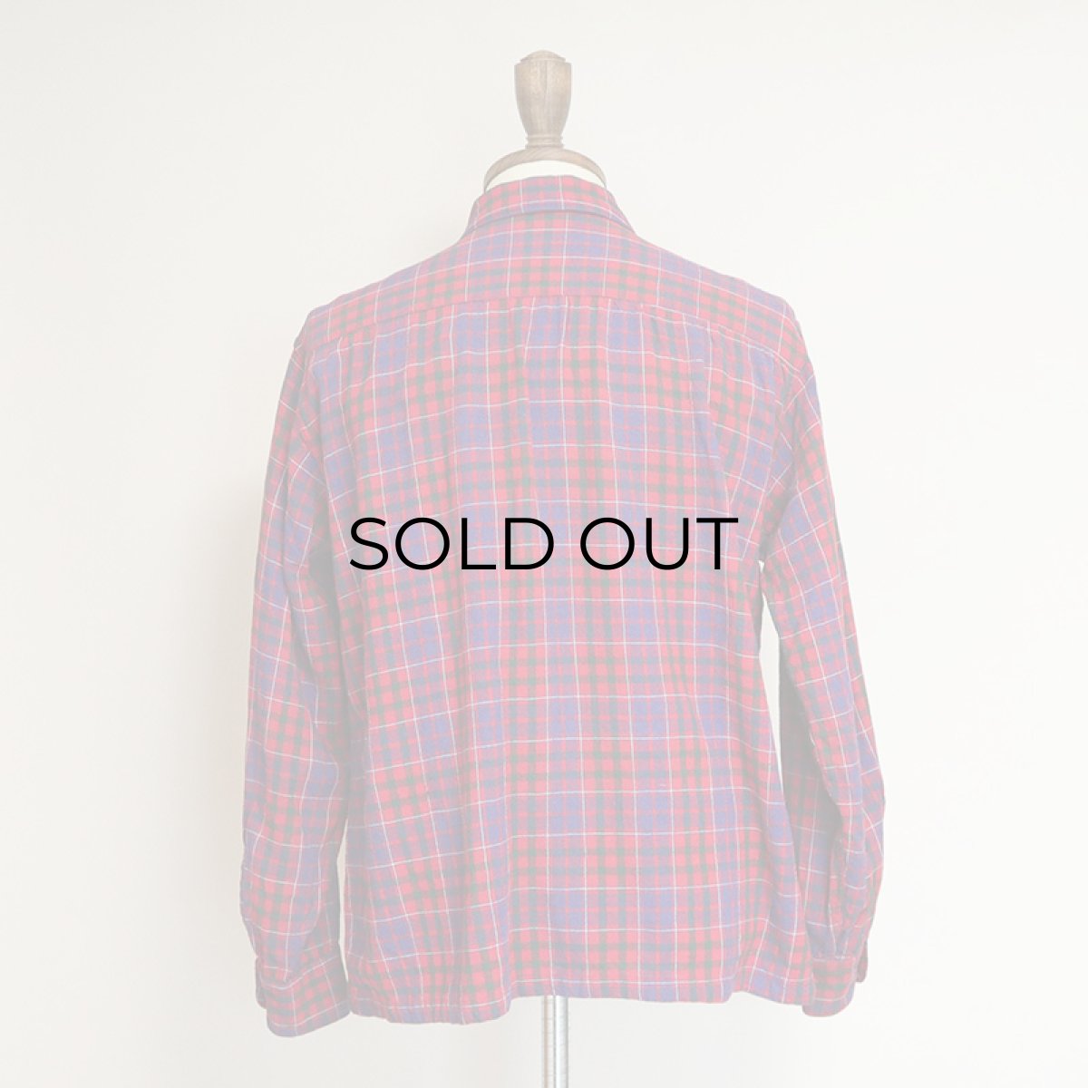 画像11: 〜50's ARROW WOOL RAYON CHECK BOX SHIRT (11)