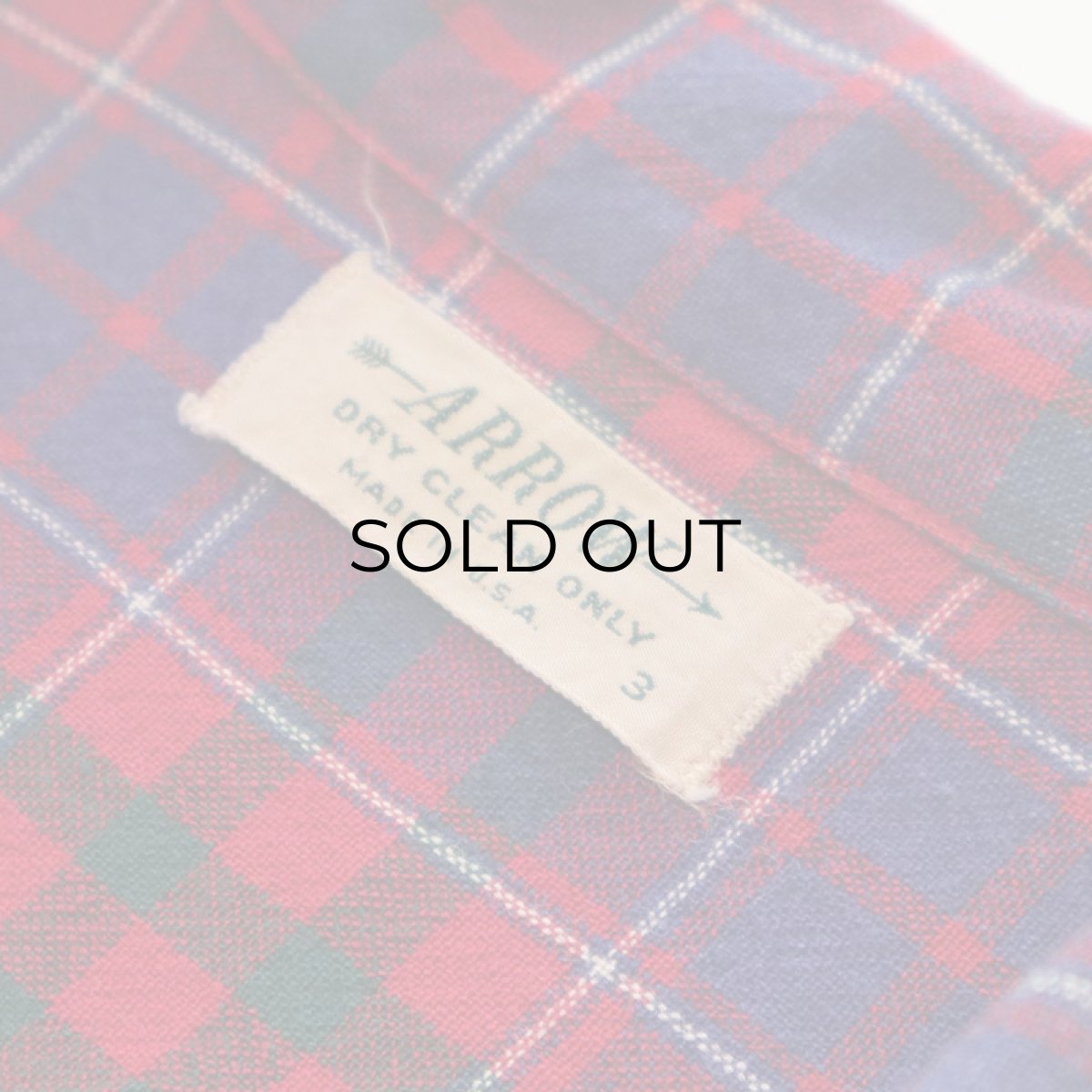 画像7: 〜50's ARROW WOOL RAYON CHECK BOX SHIRT (7)