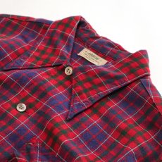 画像4: 〜50's ARROW WOOL RAYON CHECK BOX SHIRT (4)