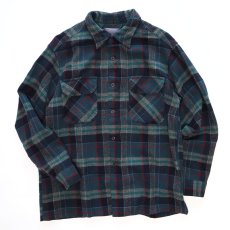 画像1: OLD PENDLETON WOOL CHECK BOARD SHIRT (1)