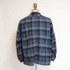 画像11: OLD PENDLETON WOOL CHECK BOARD SHIRT (11)