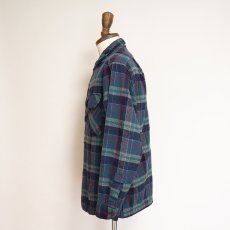 画像10: OLD PENDLETON WOOL CHECK BOARD SHIRT (10)