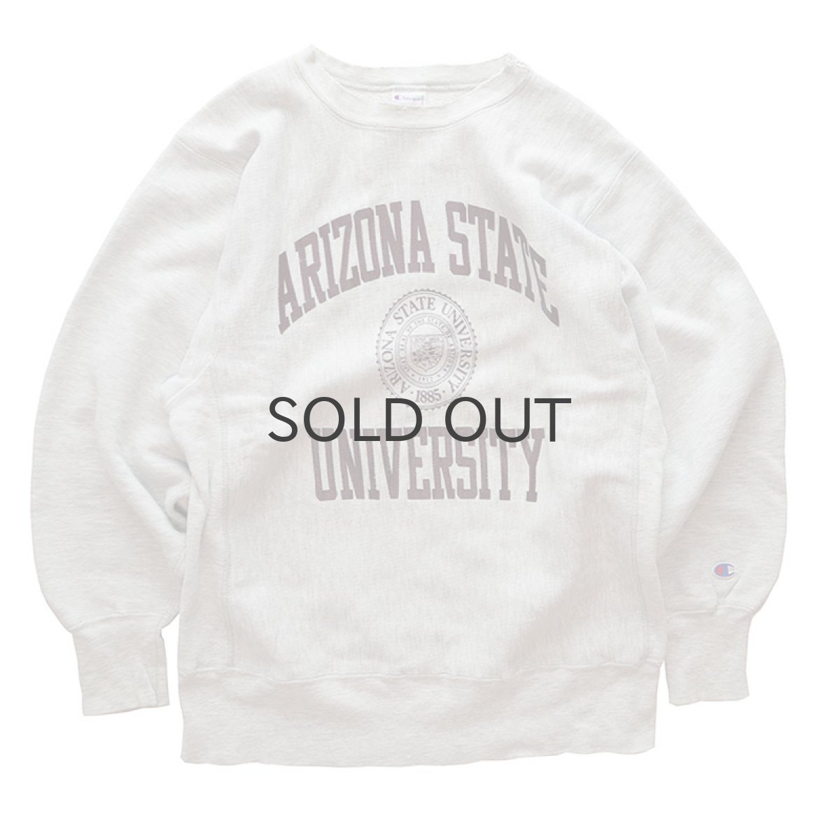 画像1: 90's Champion REVERSE WEAVE PRINT CREW NECK SWEAT "ARIZONA STATE UNIVERSITY" (1)