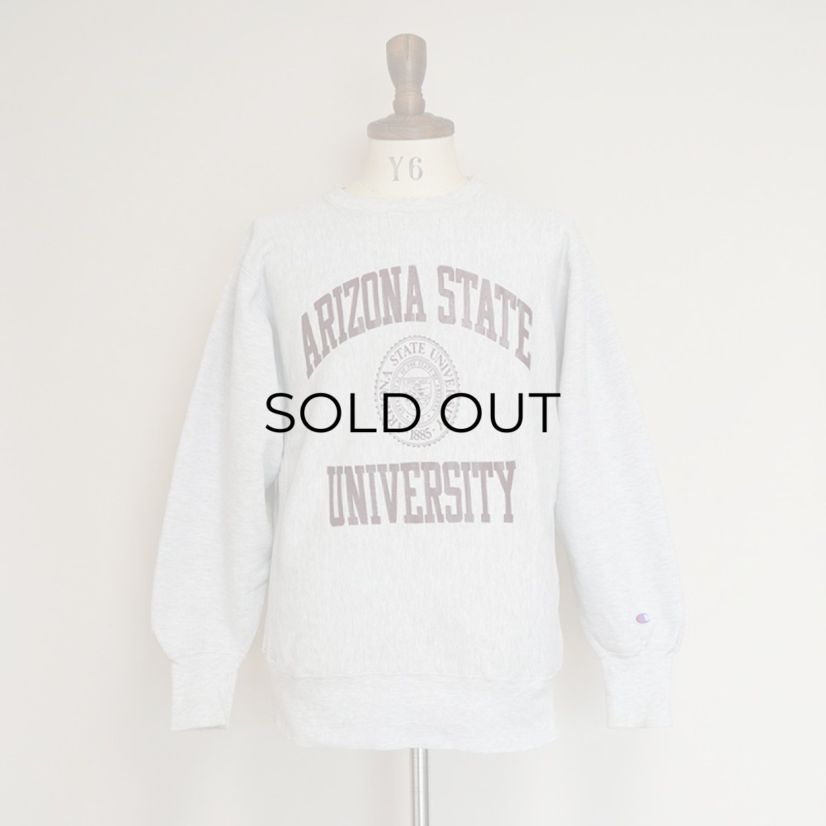 画像11: 90's Champion REVERSE WEAVE PRINT CREW NECK SWEAT "ARIZONA STATE UNIVERSITY" (11)