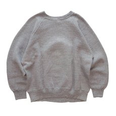 画像2: 60's Velva Sheen FLOCK PRINT CREW NECK SWEAT "OHIO STATE UNIVERSITY" (2)