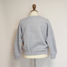 画像10: 60's Velva Sheen FLOCK PRINT CREW NECK SWEAT "OHIO STATE UNIVERSITY" (10)