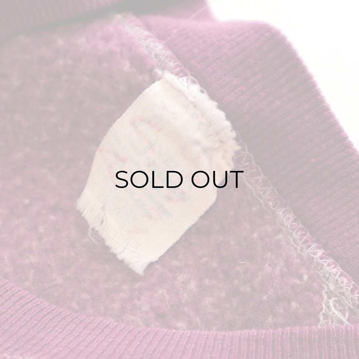 画像6: 〜70's VELVA SHEEN PRINT CREW NECK SWEAT "CHENEY PIONEERS" (6)