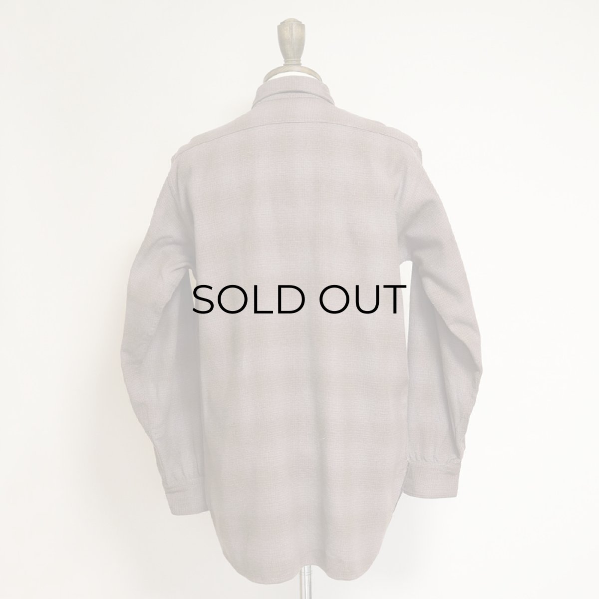 画像15: 〜40's PENDLETON WOOL CHECK SHIRT (15)