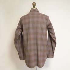画像15: 〜40's PENDLETON WOOL CHECK SHIRT (15)