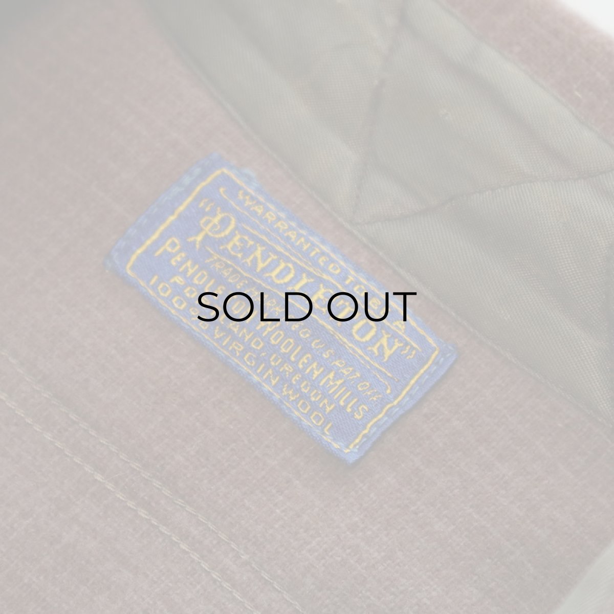 画像7: 〜40's PENDLETON WOOL CHECK SHIRT (7)