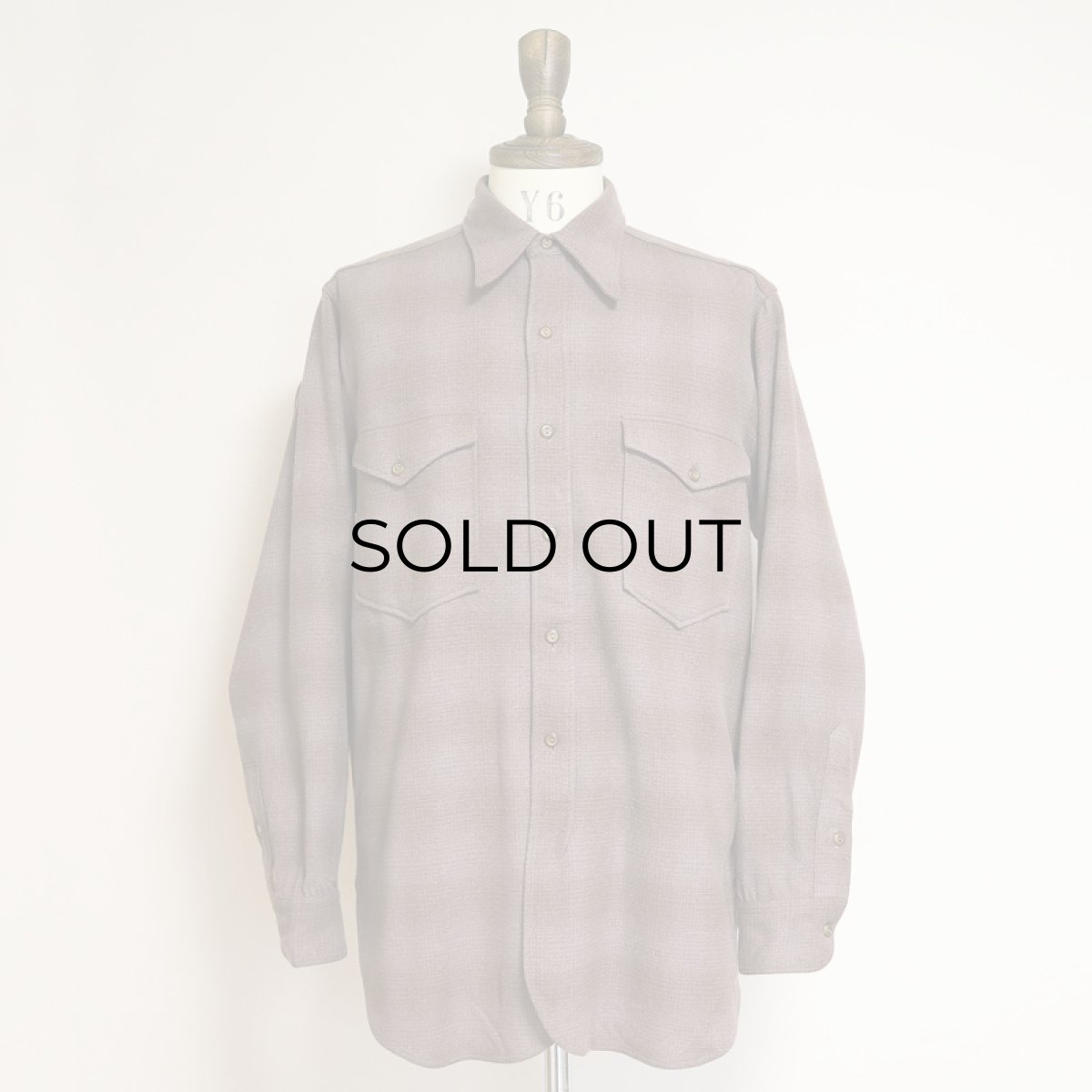 画像13: 〜40's PENDLETON WOOL CHECK SHIRT (13)