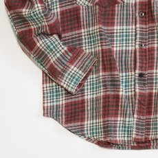 画像4: 〜90's DAKOTA COTTON CHECK HEAVY FLANNEL SHIRT (4)