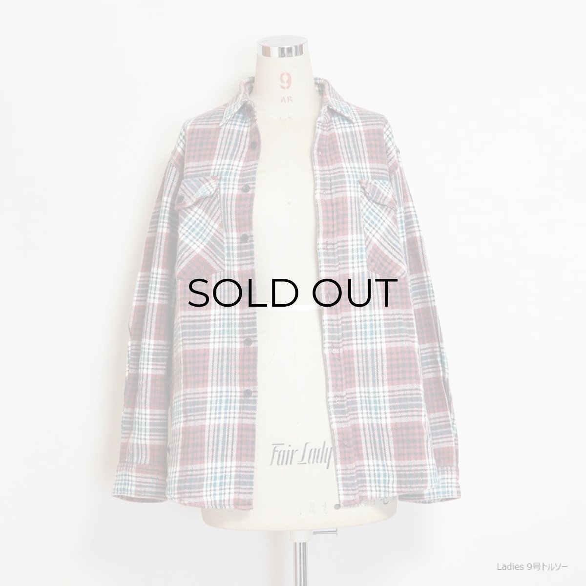 画像8: 〜90's DAKOTA COTTON CHECK HEAVY FLANNEL SHIRT (8)