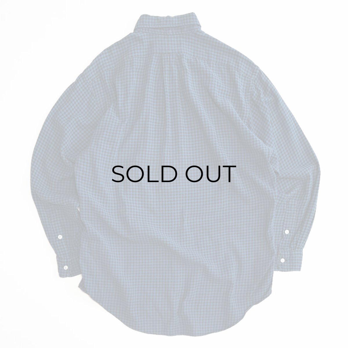 画像2: Ralph Lauren COTTON GINGHAM CHECK FLANNEL B/D SHIRT (2)