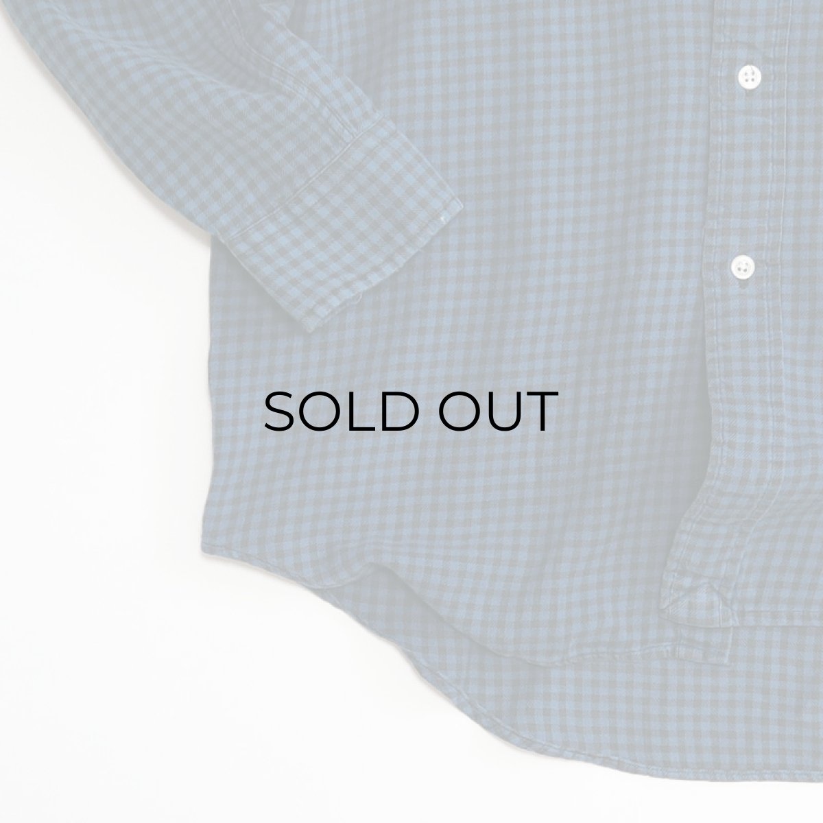 画像4: Ralph Lauren COTTON GINGHAM CHECK FLANNEL B/D SHIRT (4)