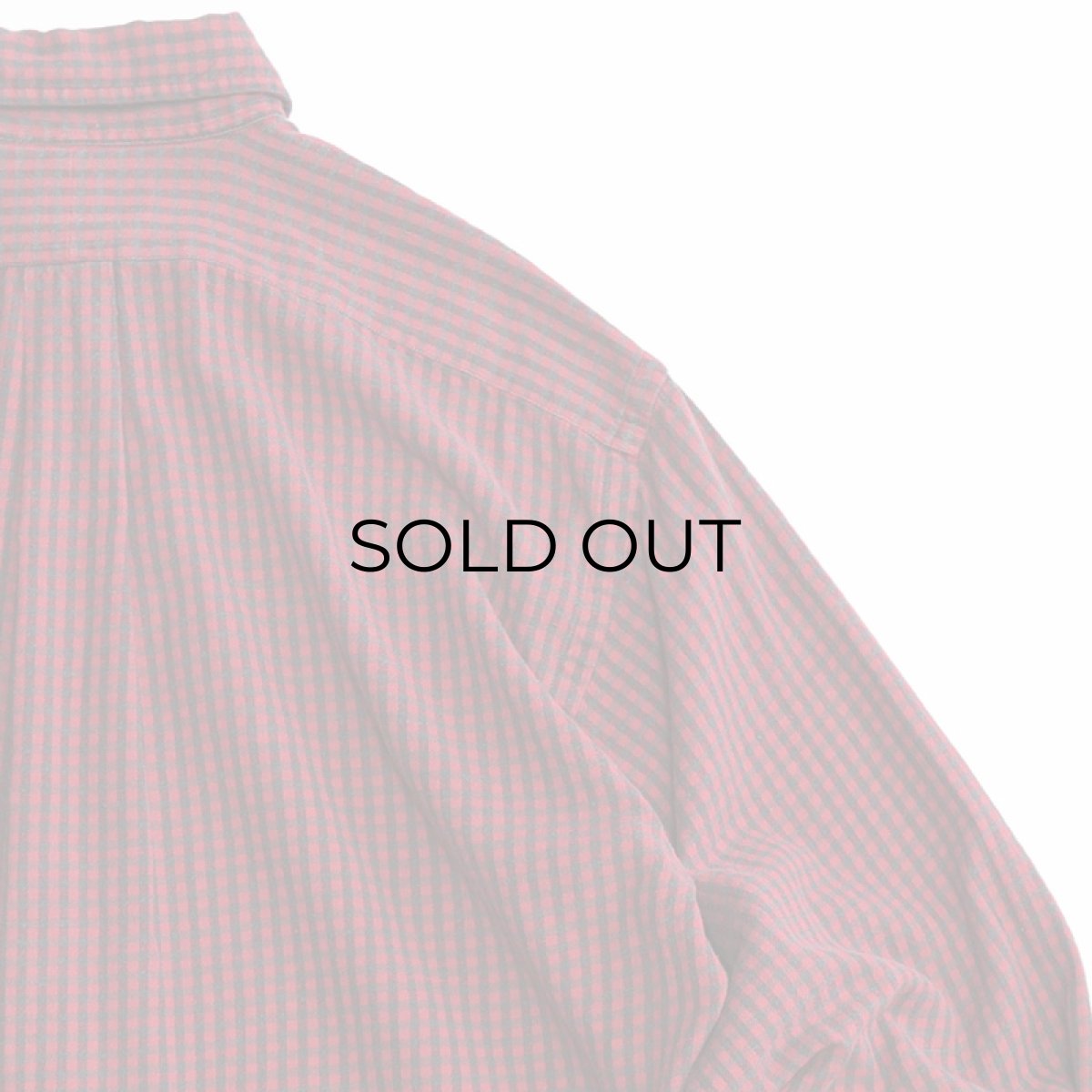 画像5: Ralph Lauren COTTON GINGHAM CHECK FLANNEL B/D SHIRT (5)