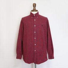 画像9: Ralph Lauren COTTON GINGHAM CHECK FLANNEL B/D SHIRT (9)