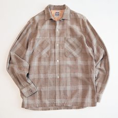 画像1: 50's CAMPUS RAYON CHECK BOX SHIRT (1)