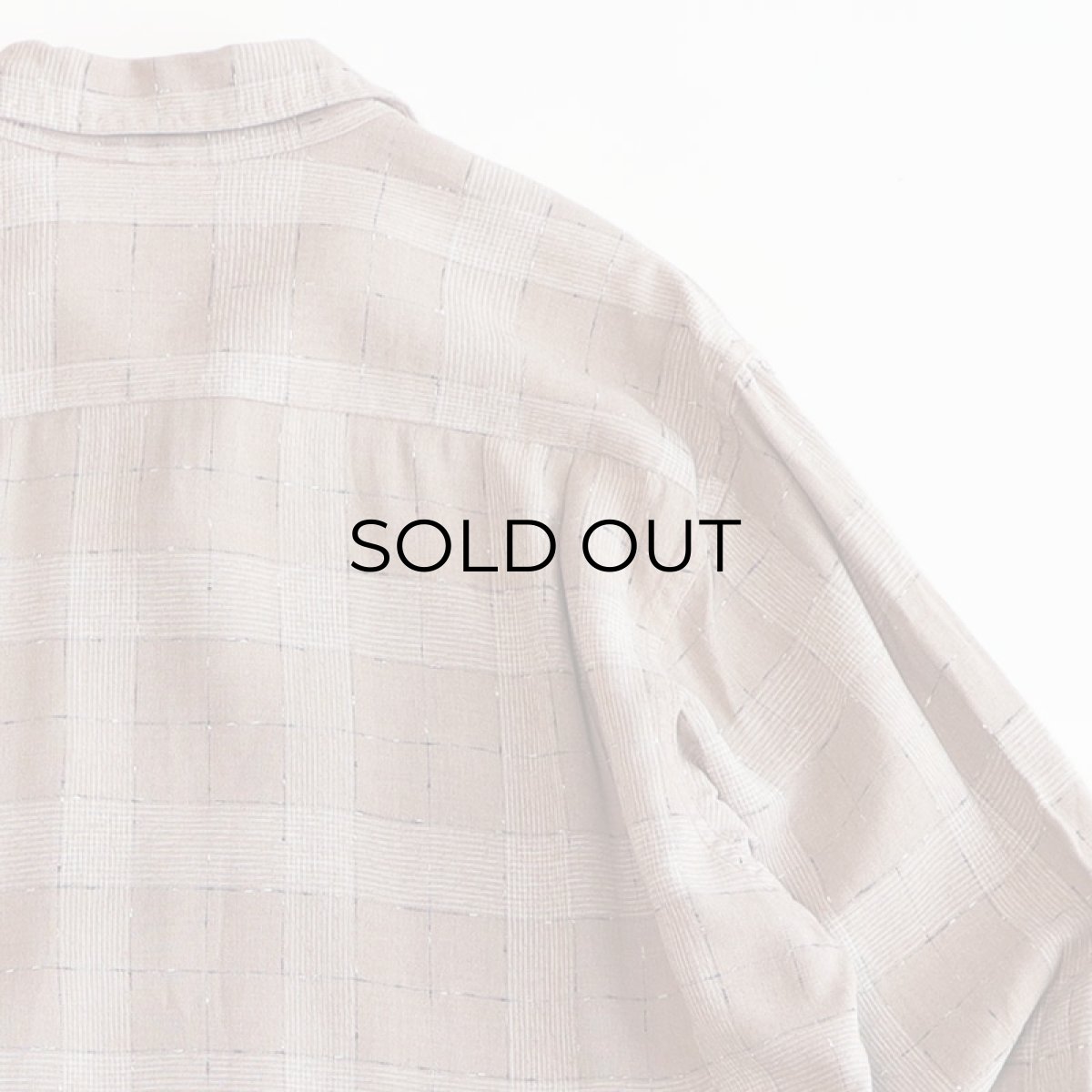 画像8: 50's CAMPUS RAYON CHECK BOX SHIRT (8)