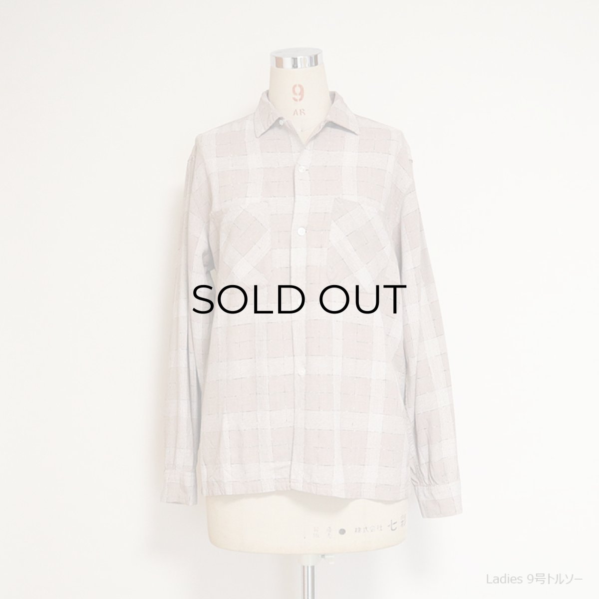 画像12: 50's CAMPUS RAYON CHECK BOX SHIRT (12)