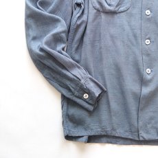 画像3: 50's Barney Beller RAYON BOX SHIRT (3)