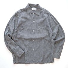 画像1: 60's Braidburn COTTON GINGHAM CHECK BOX SHIRT (1)