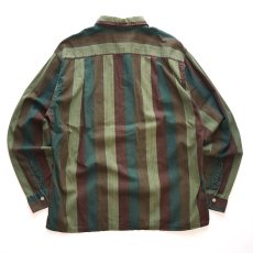 画像2: 60's Truval COTTON STRIPE B/D BOX SHIRT (2)